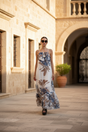 Rochie Aethelia – Blue Blossom