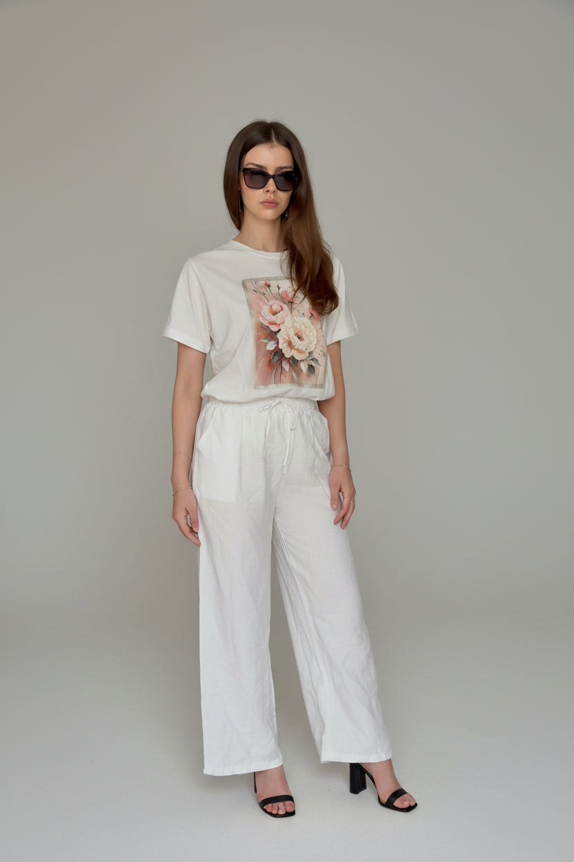 Tricou Rosa – Meadow Bloom