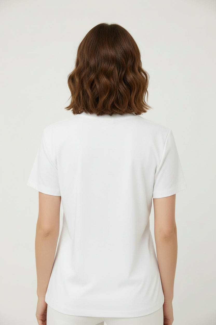Tricou Rosa – Blush Bloom